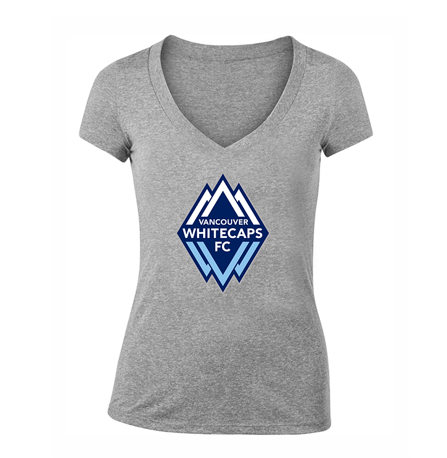 Women's Vancouver Whitecaps FC V-Neck T-Shirt